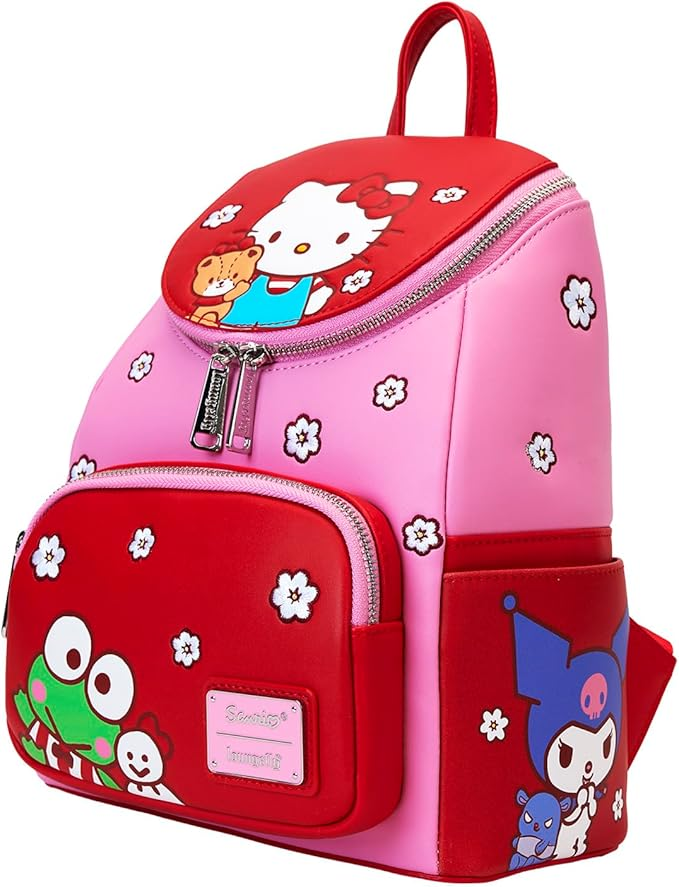 Loungefly Sanrio Hello Kitty & Friends Color Block Backpack Mini