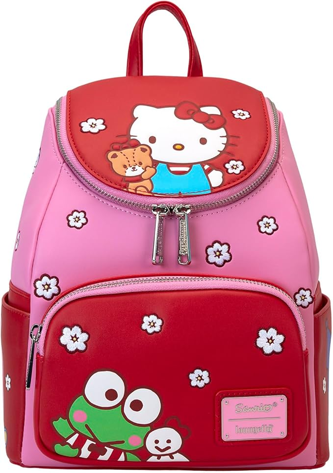 Loungefly Sanrio Hello Kitty & Friends Color Block Backpack Mini