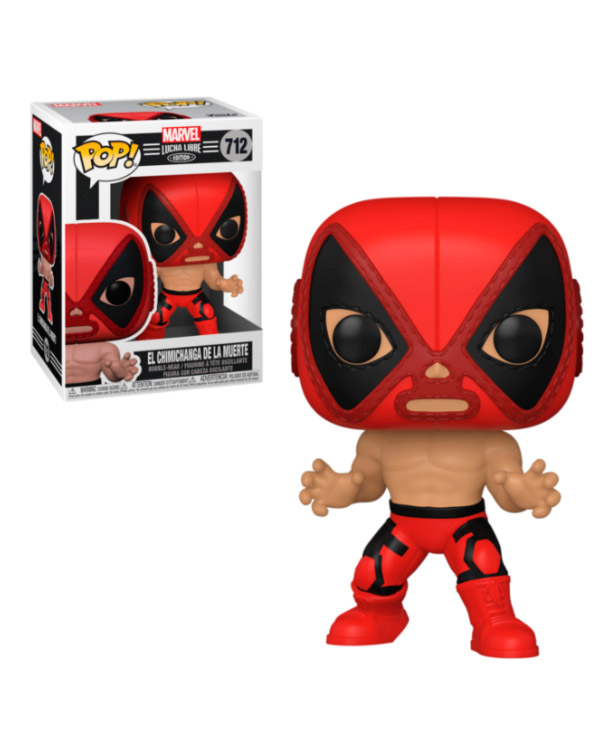 Funko Pop! Marvel Lucha Libre – El Chimichanga De La Muerte (Deadpool) #712