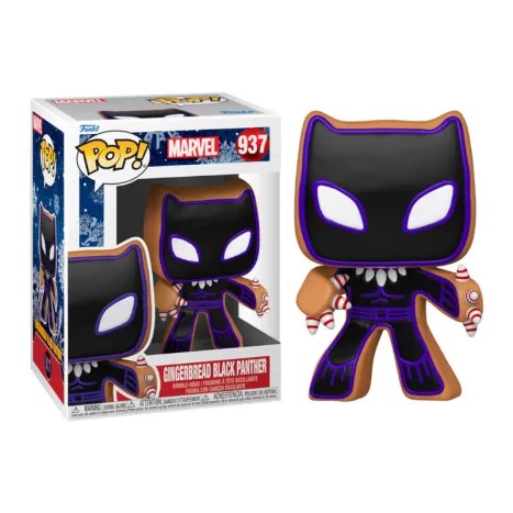 Funko Pop! Marvel Holiday – Gingerbread Black Panther #937