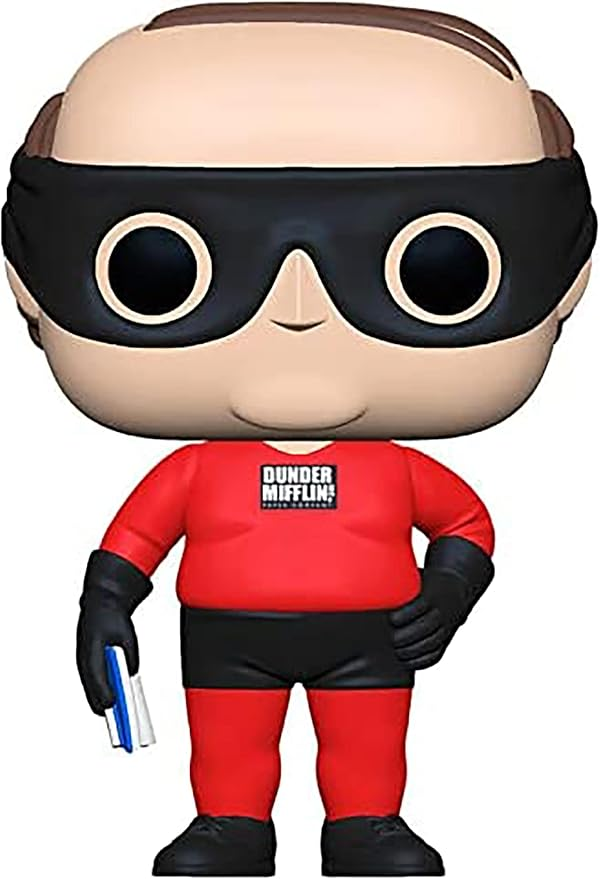 Funko Pop! The Office – Kevin Malone (Dunder Mifflin Superhero) #1175