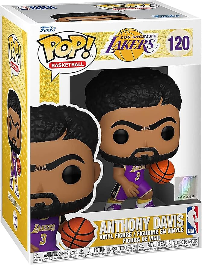Funko Pop! NBA – Los Angeles Lakers – Anthony Davis (Purple Jersey) #120