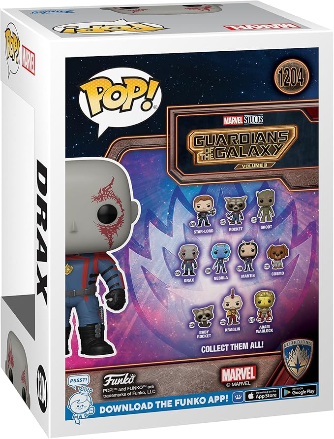 Funko Pop! Marvel – Guardians of the Galaxy Vol. 3 – Drax #1204