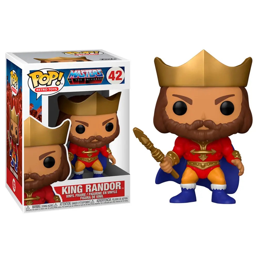 Funko Pop! Masters of the Universe – King Randor (Metallic) #42