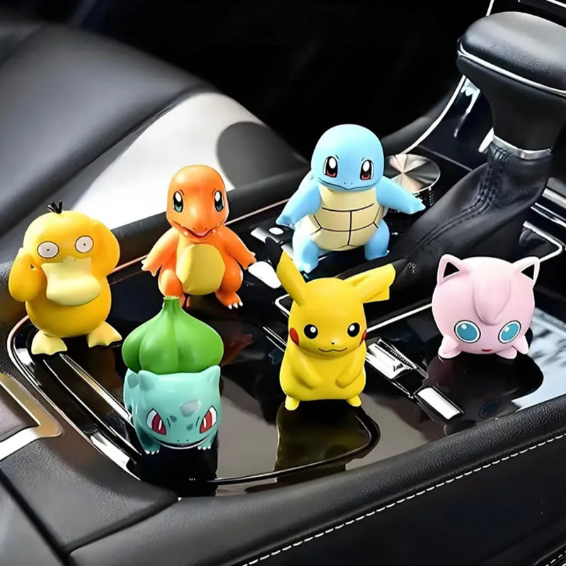 Muñecos De Pokémon Colección De 6 Figuras Pikachu
