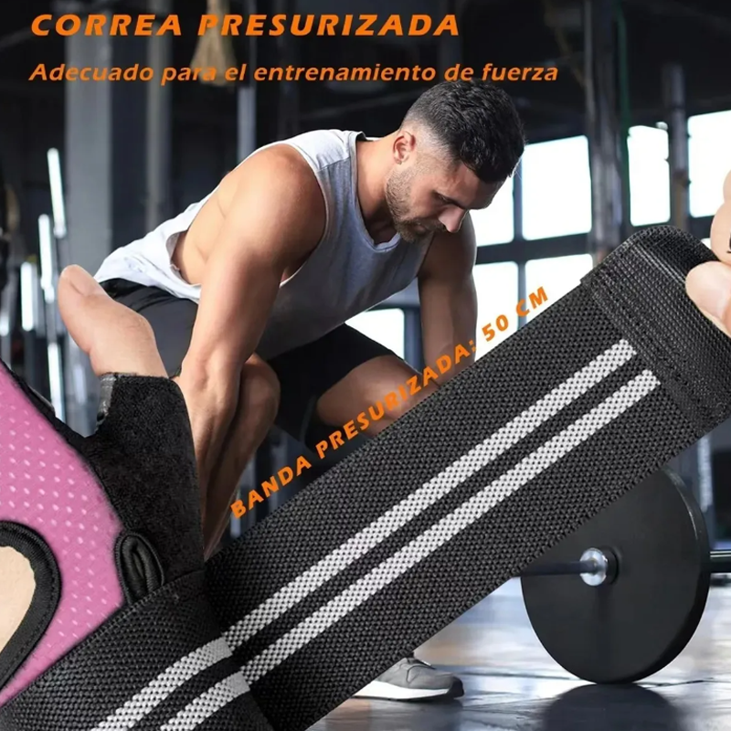 Guantes Para Gym Pesas Deportivos Muñequeras Mujer Y Hombre