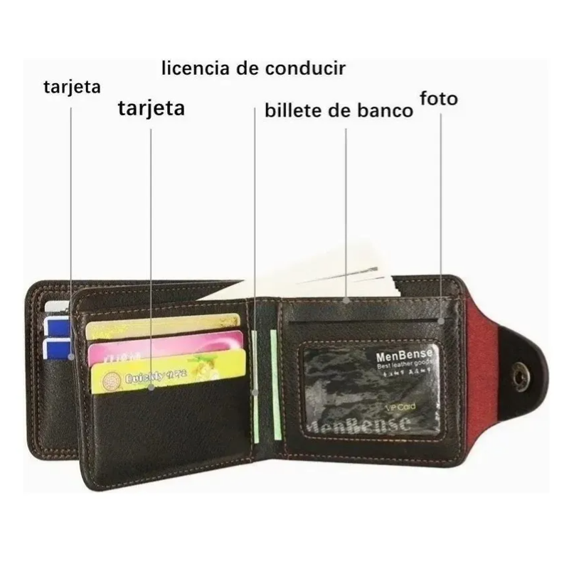 Cartera De One Piece Luffy Anime Alta Calidad