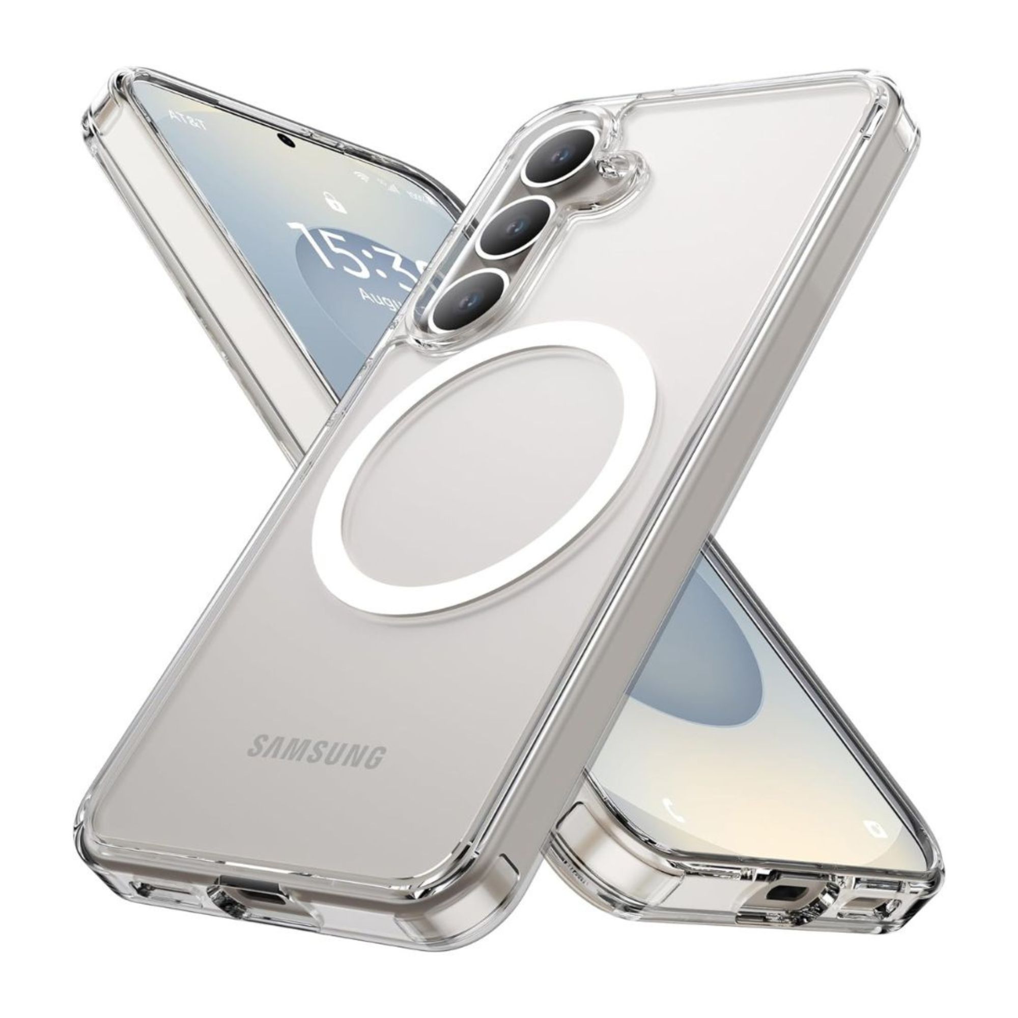 Funda Aluminio Raptic Crystal Uso Rudo Magnetico Para Samsung S25 Plus 