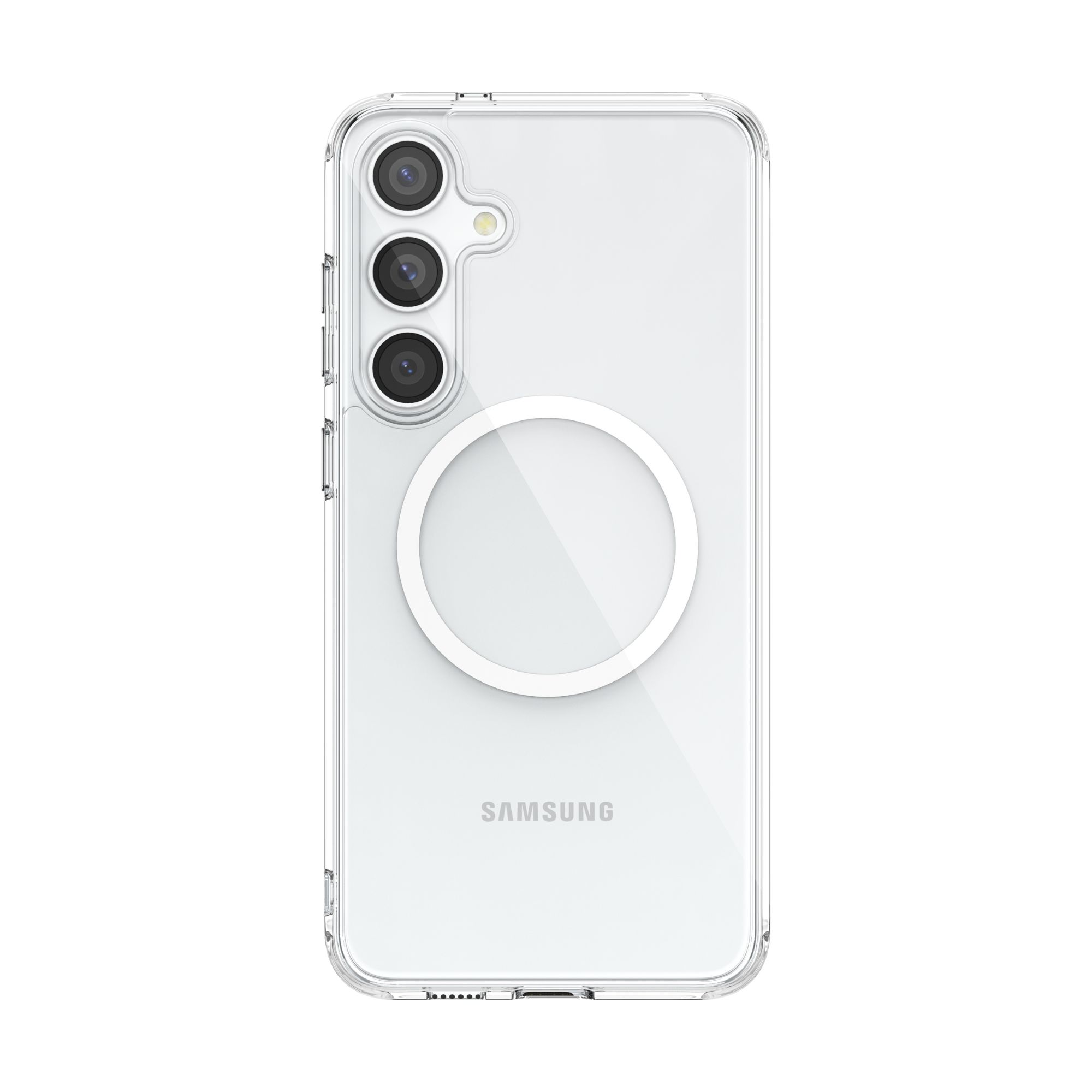 Funda Aluminio Raptic Clear Uso Rudo Magnetico Para Samsung S24 Plus