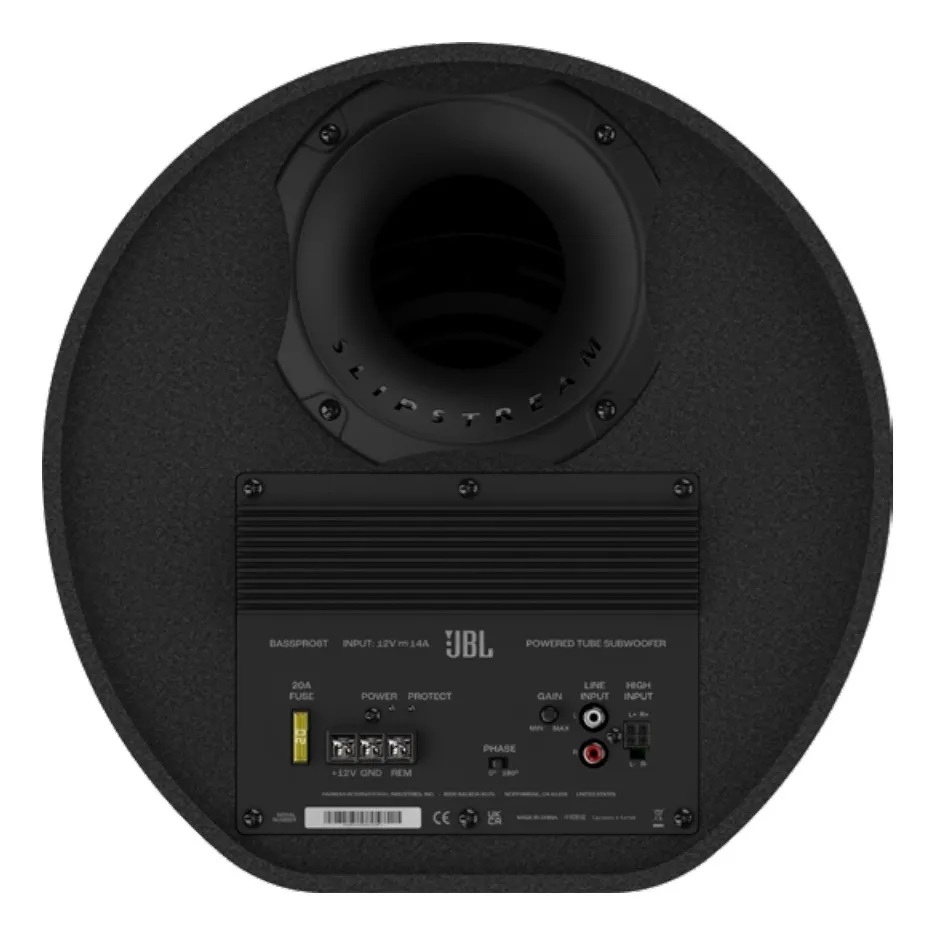 Subwoofer Amplificado Para Auto Jbl Basspro Tube 8 450w Máx