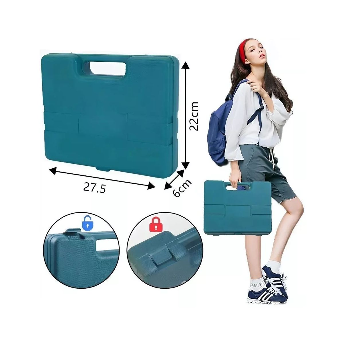 Juego De Herramientas Manuales 16 Pz Casa Taller Oficina