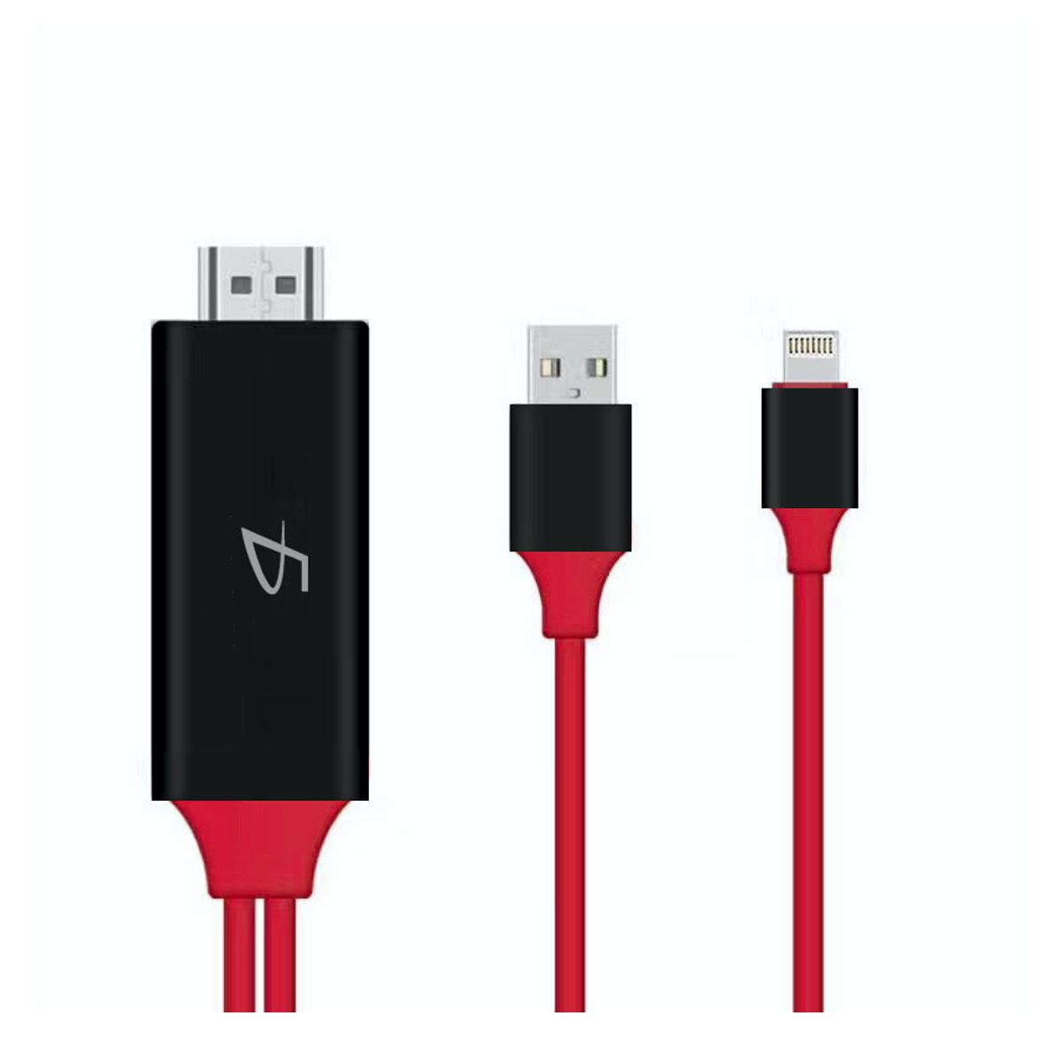 Cable Adaptador De Lightning A Hdmi Compatible Con Iphone Ipad