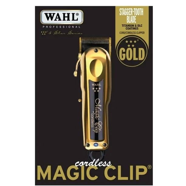  Máquina Wahl 08148-700 Magiclip inalámbrica 5 Star Gold
