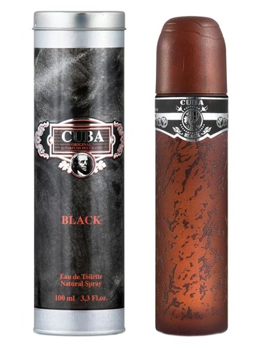 Fragancia Cuba Black EDT 100 ML para caballero