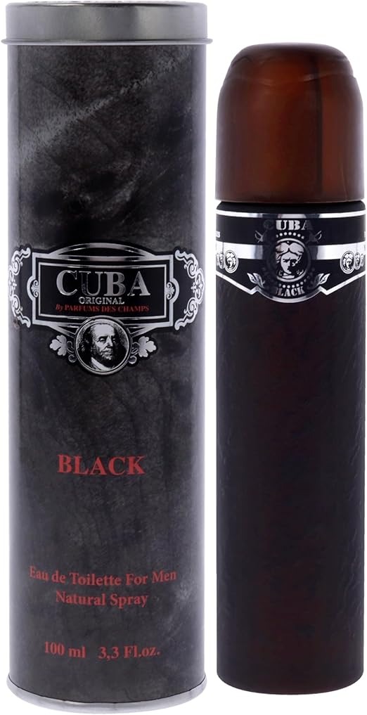Fragancia Cuba Black EDT 100 ML para caballero