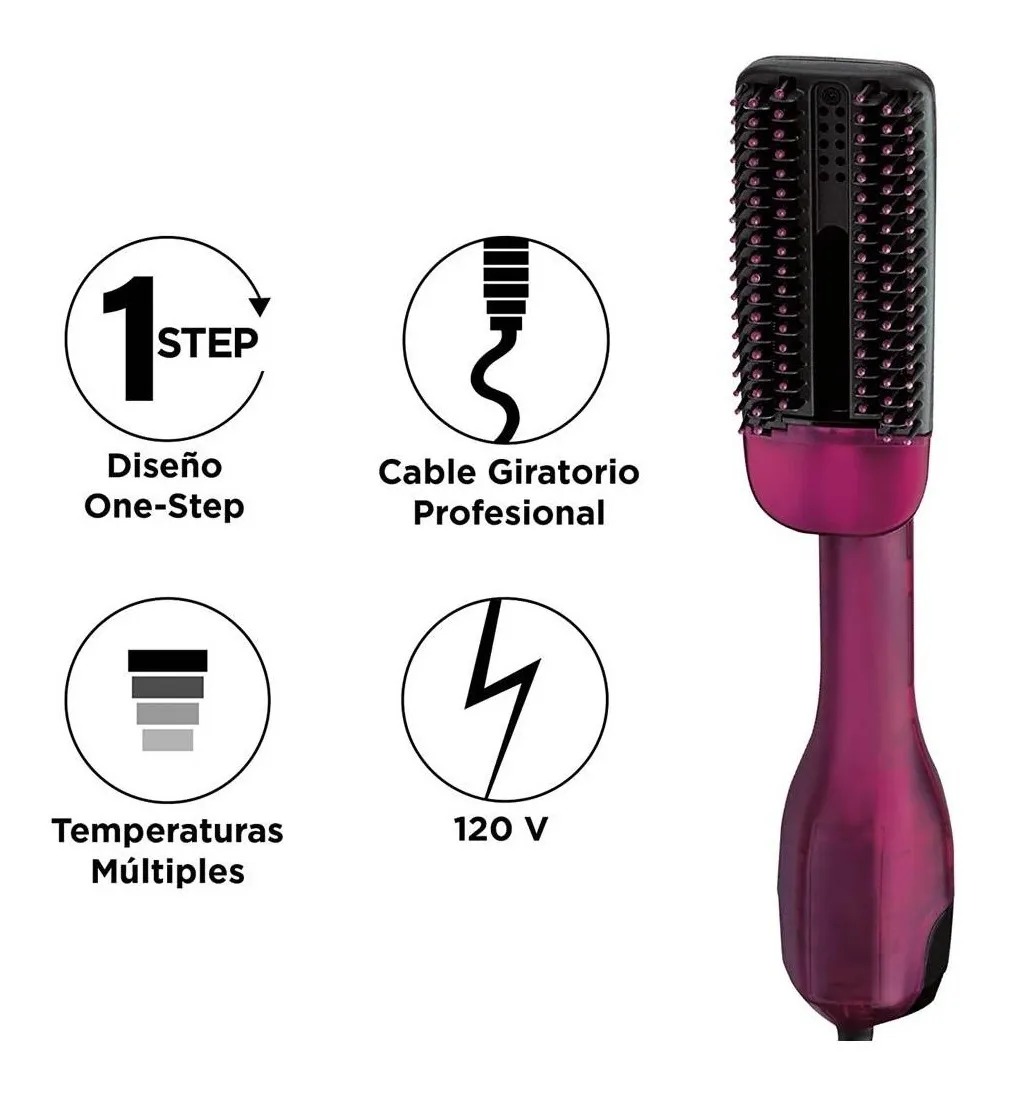 Cepillo Revlon RVDR5232LA1 con Tecnología Hydro Mist Morado