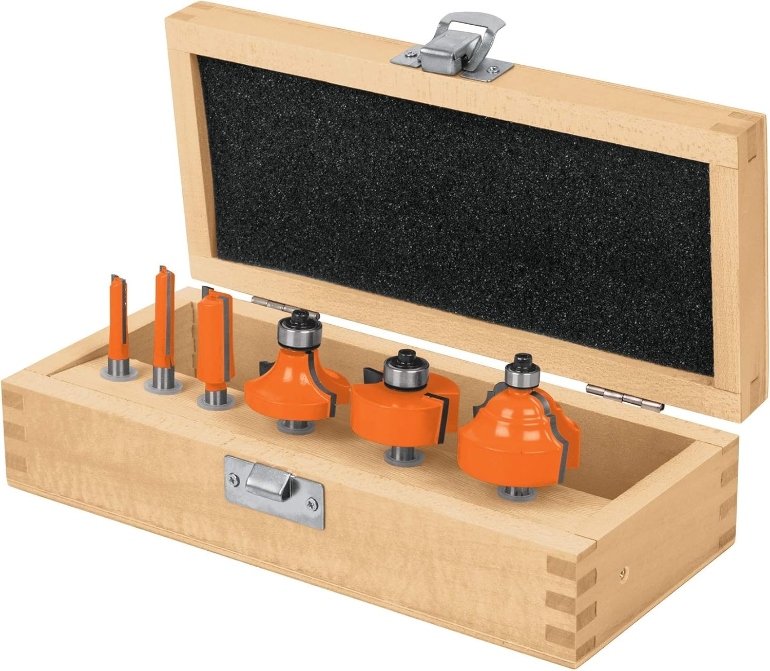 Juego de 6 brocas para router, Truper JBROU-6