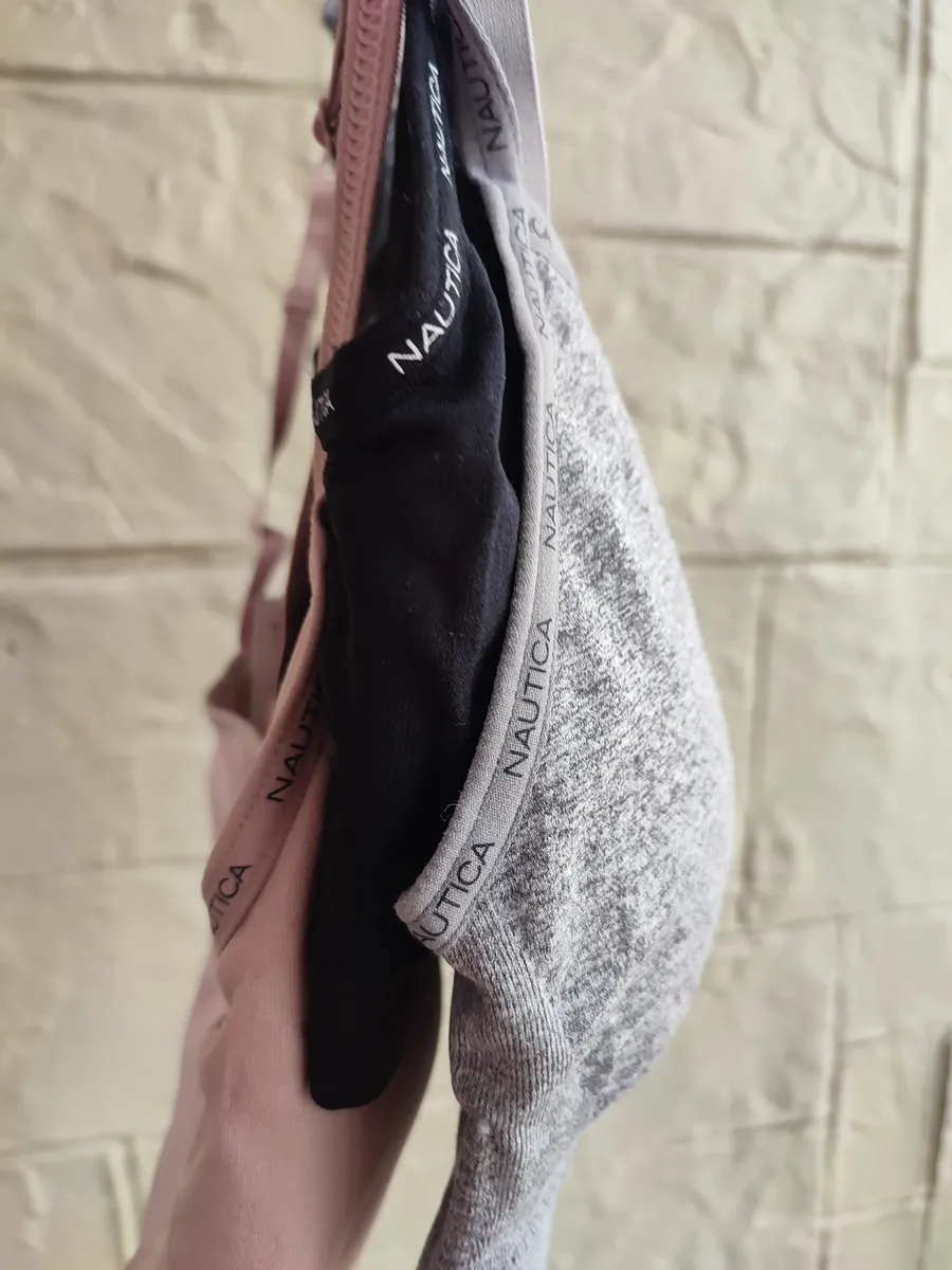 3 Bralette Nautica Intimates Mujer Adultos Talla Grande,tops, brassiere