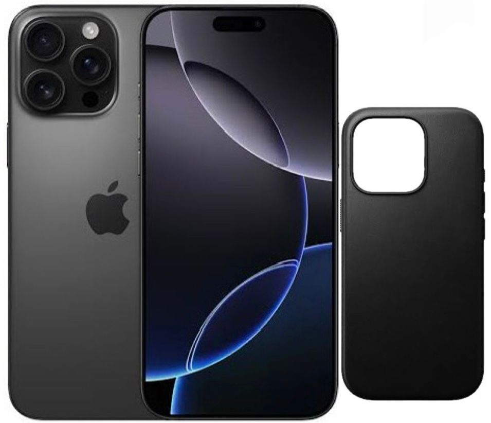 IPhone 16 PRO MAX Negro  256  GB Reaconicionado Esim Libre de Fabrica + FUNDA 