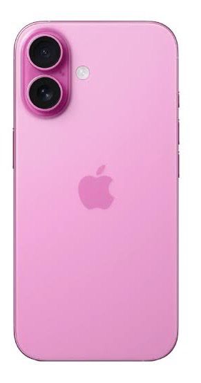 IPhone 16 Plus Rosa 128 GB Reacondicionado Esim Libre de Fabrica + FUNDA