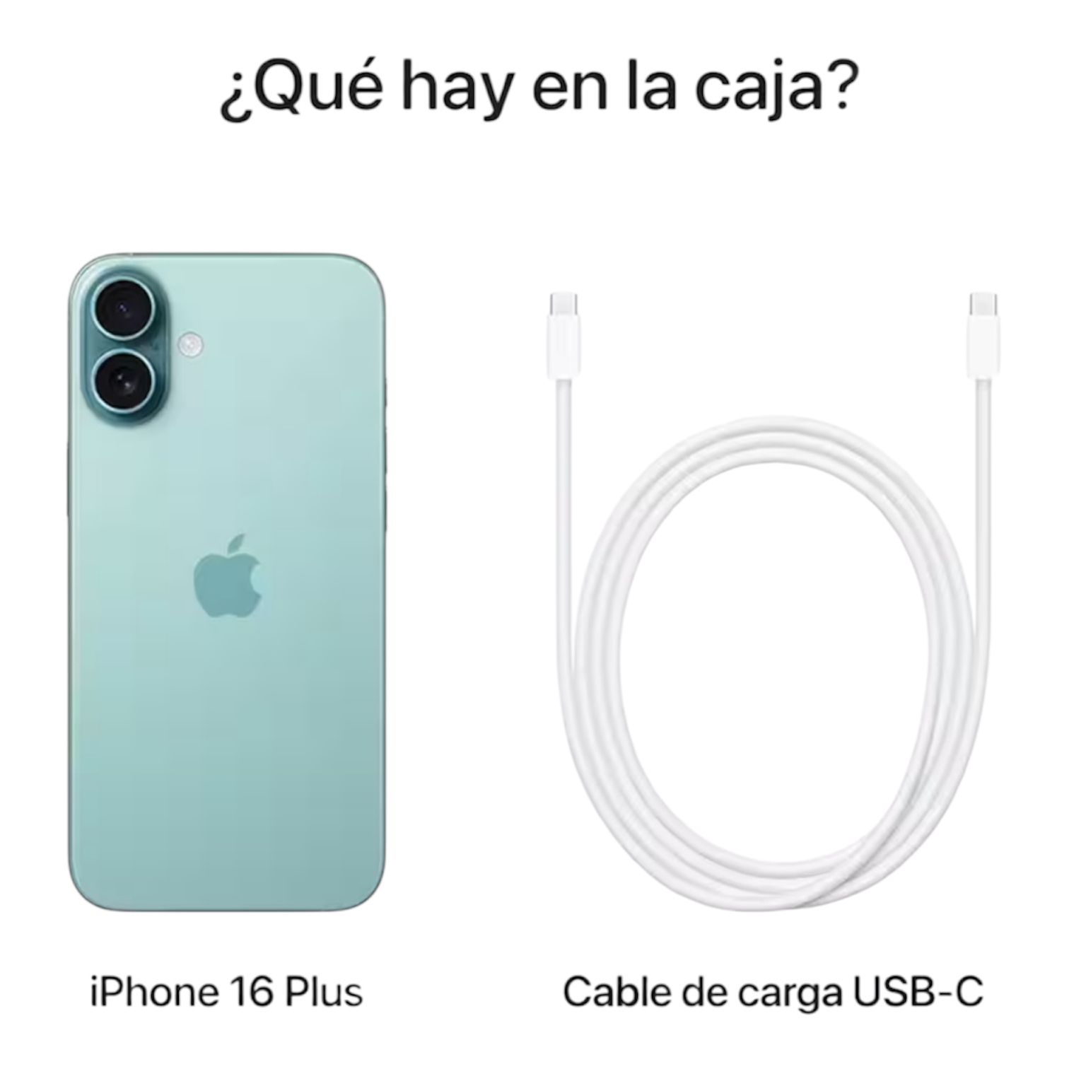 Apple IPhone 16 Plus Verde Teal 128GB Nuevo Abierto