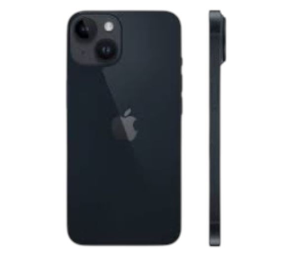 Apple iPhone 14 negro 128GB Reacondicionado E-SIM + cargador inalámbrico 