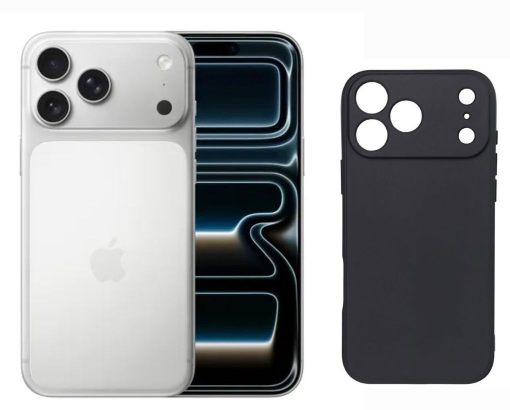 iPhone 17 Pro 256GB Celular Apple Nuevo sellado Color Blanco + Funda Negra 