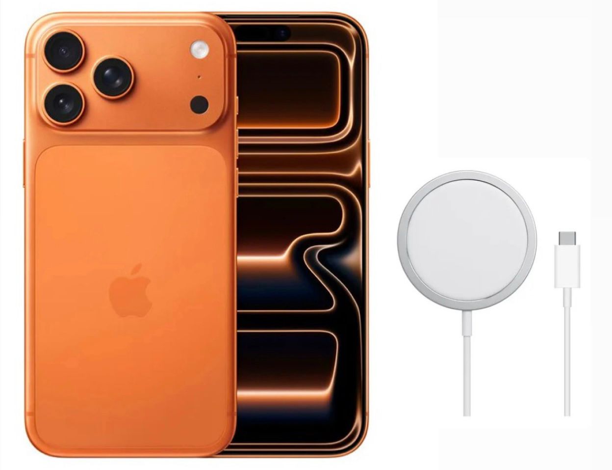 IPhone 17 PRO 1TB  Color Naranja Nuevo sellado + Cargador Magnetico 