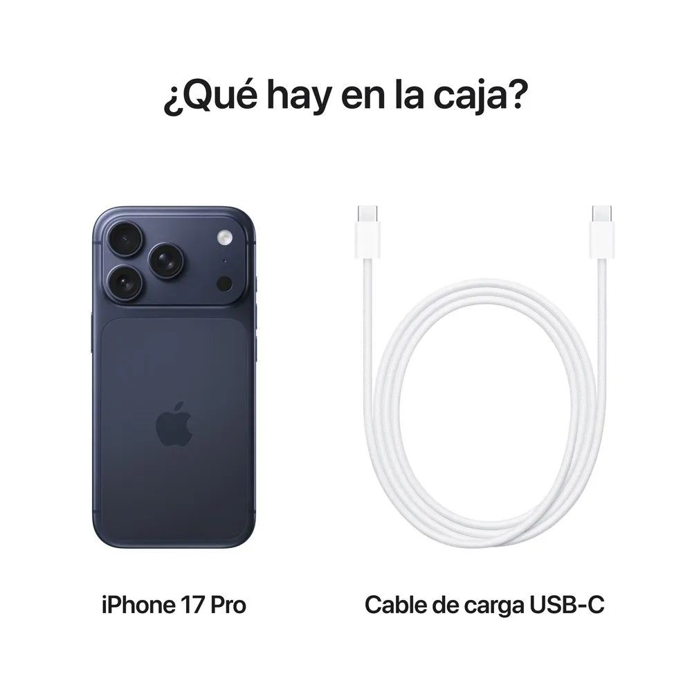 iPhone 17 Pro max 512 GB Celular Apple Nuevo  sellado Color Azul 