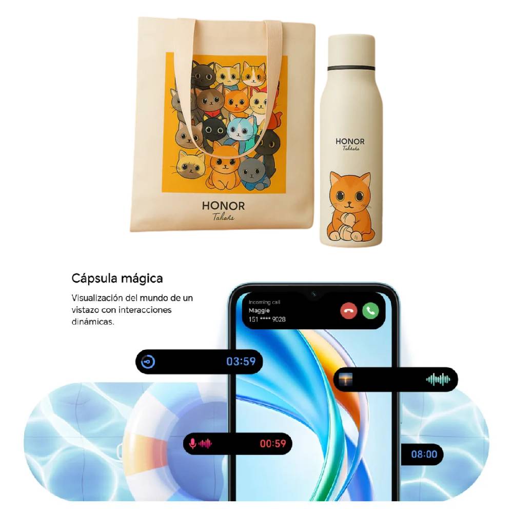 Honor X5B Plus 4/256gb Morado (Dual SIM) + REGALO HONOR