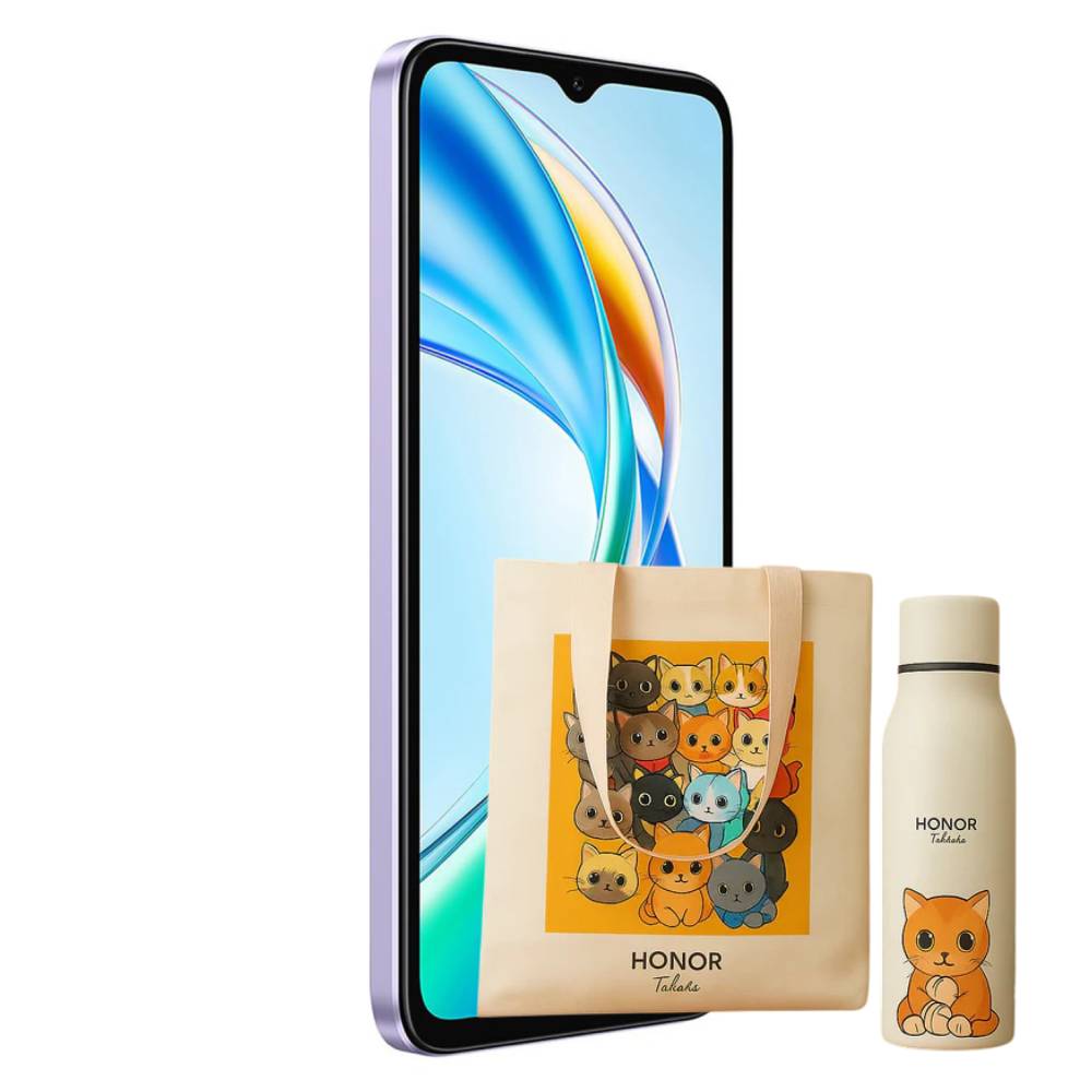 Honor X5B Plus 4/256gb Morado (Dual SIM) + REGALO HONOR