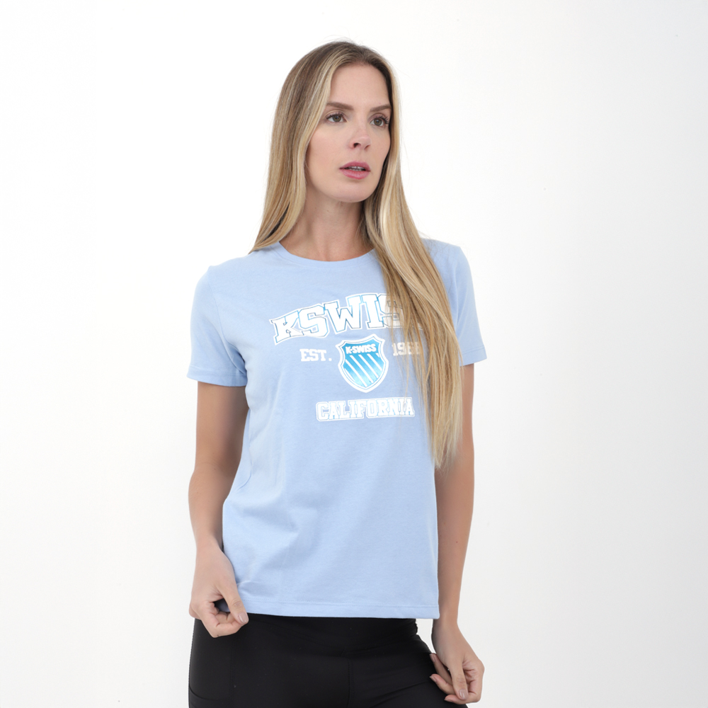 Playera K-Swiss JHOANA  Para Mujer Color Azul