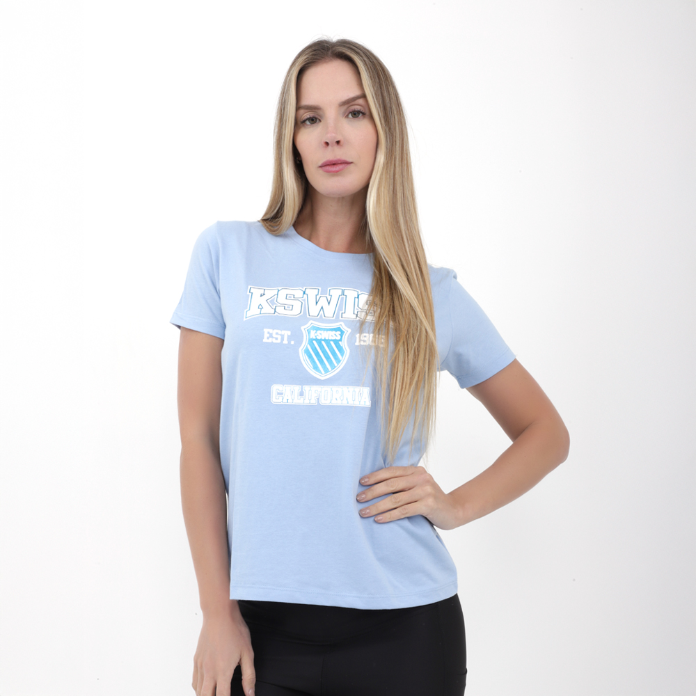 Playera K-Swiss JHOANA  Para Mujer Color Azul