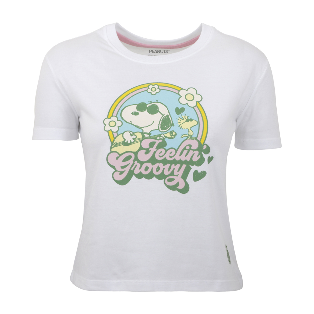 Playera K-Swiss PEANUTS EMMA Para Niña Color Blanco