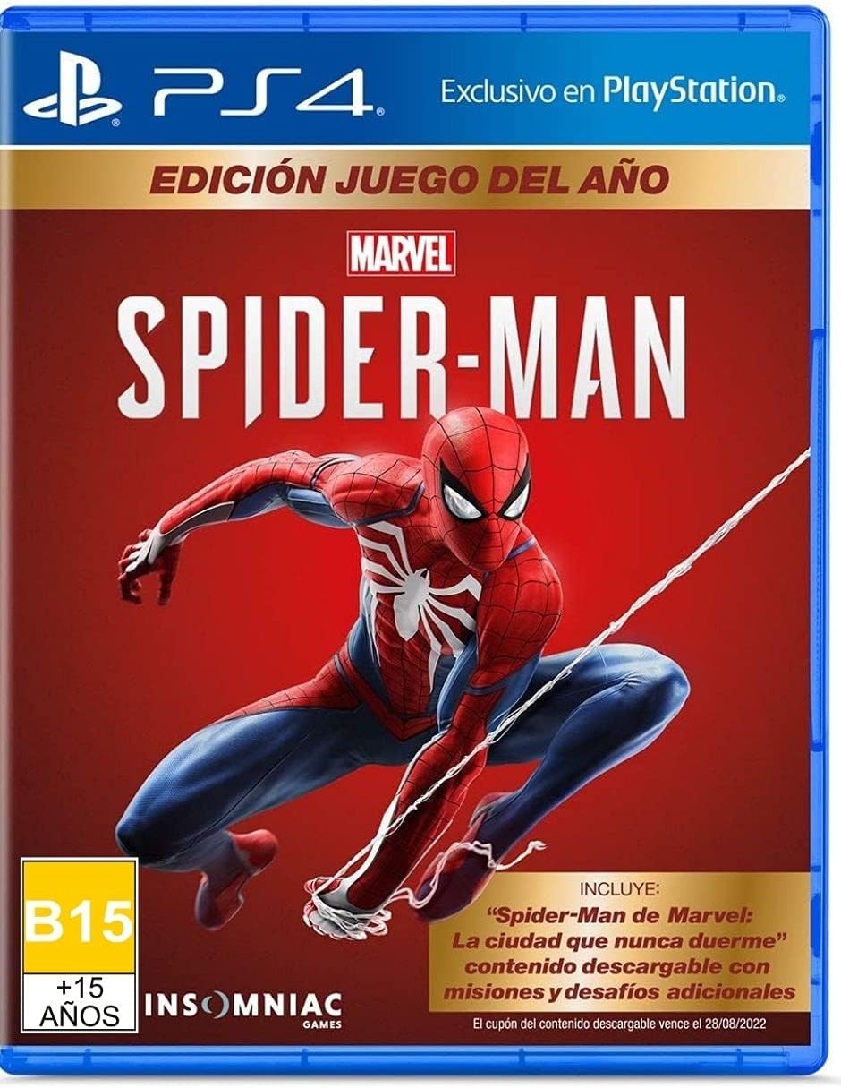 MARVEL'S SPIDER-MAN GAME OF THE YEAR EDITION - PS4