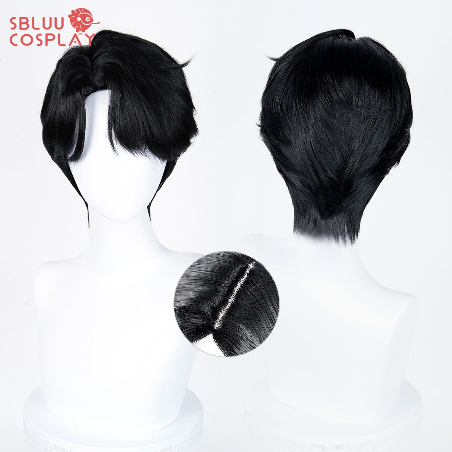 Peluca De Cosplay De Anime Morada Trenzada – Modelo Zoey Black De Mira Y Rumi, Fibra Resistente Al Calor, Accesorio Para Halloween Y Convenciones