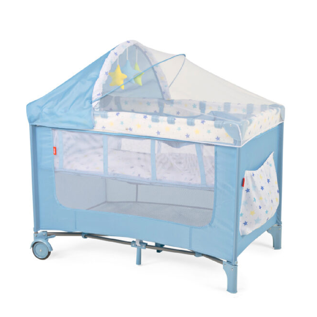 Cuna corral  D´bebé Rest Azul