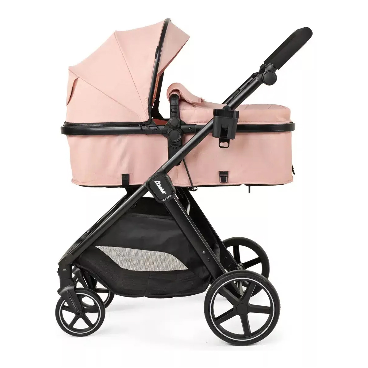 Carriola D Bebe Sistema De Viaje Travel System King Con Autoasiento 1a Etapa Rosa
