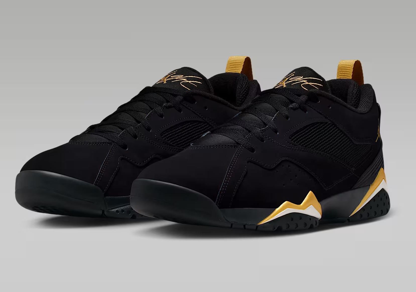 Tenis Air Jordan MVP 92 Negro/oro Hombre Tallas #25 al #30