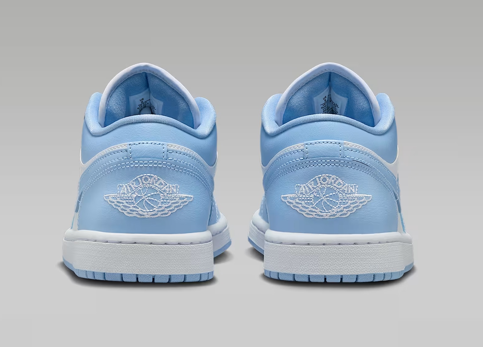 Tenis Air Jordan 1 Low Blanco/azul Mujer Tallas #23 al #26.5