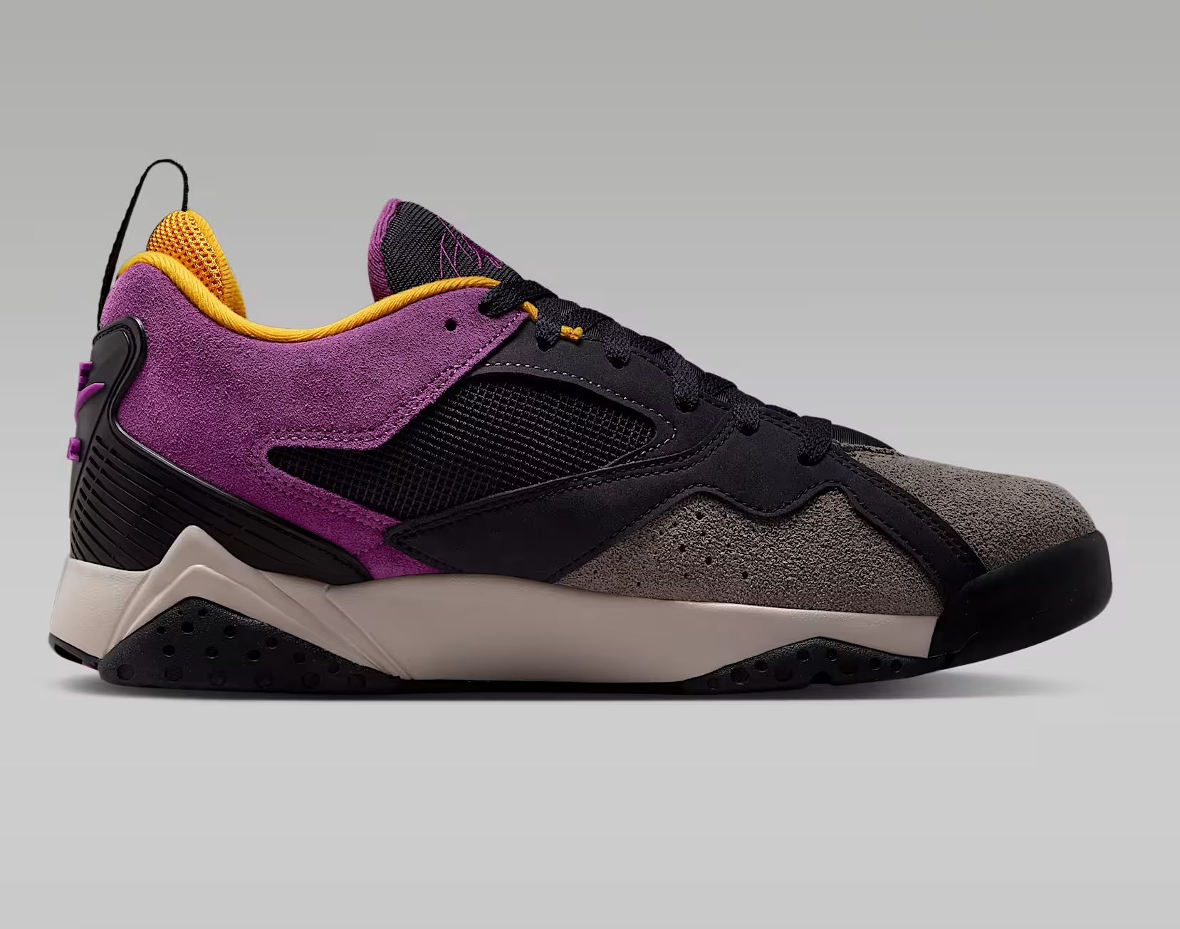 Tenis Air Jordan MVP 92 Gris/negro/violeta Hombre Tallas #26 al #28