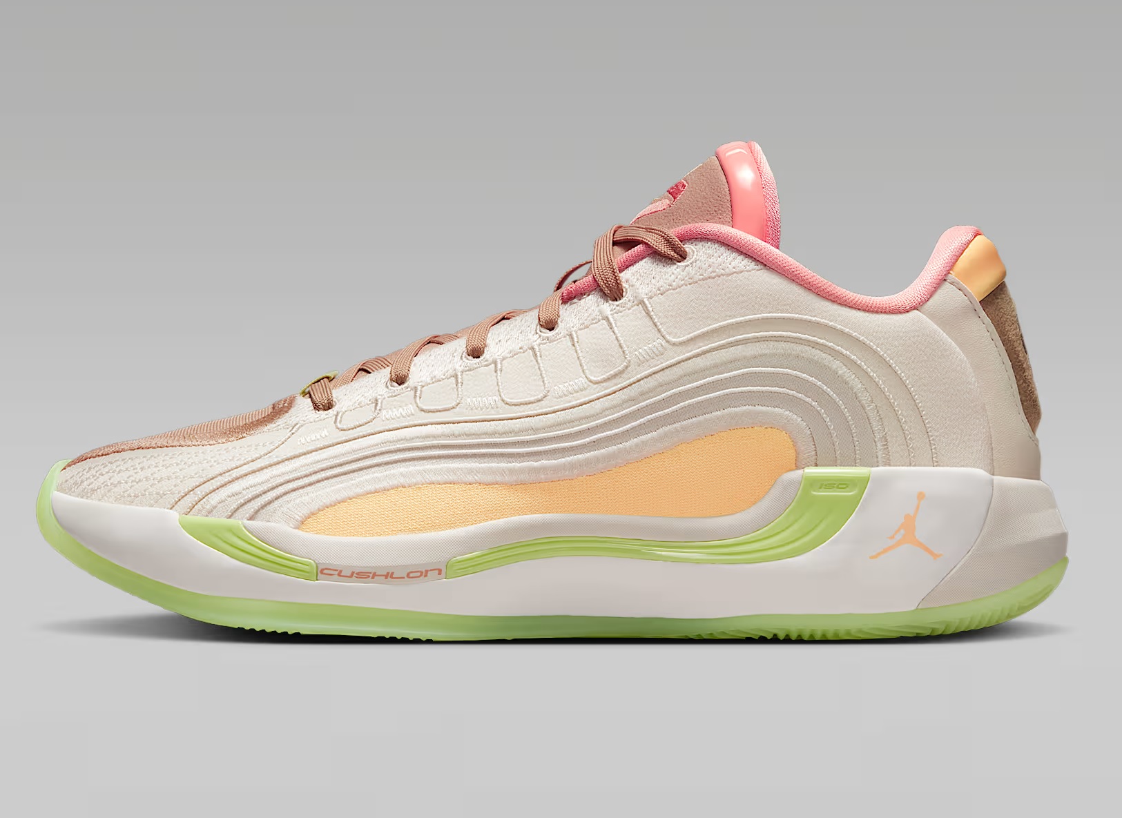 Tenis Jordan Luka 4 "Light Orewood and Tangerine"Marron/verde/naranja Hombre Tallas #26 al #28