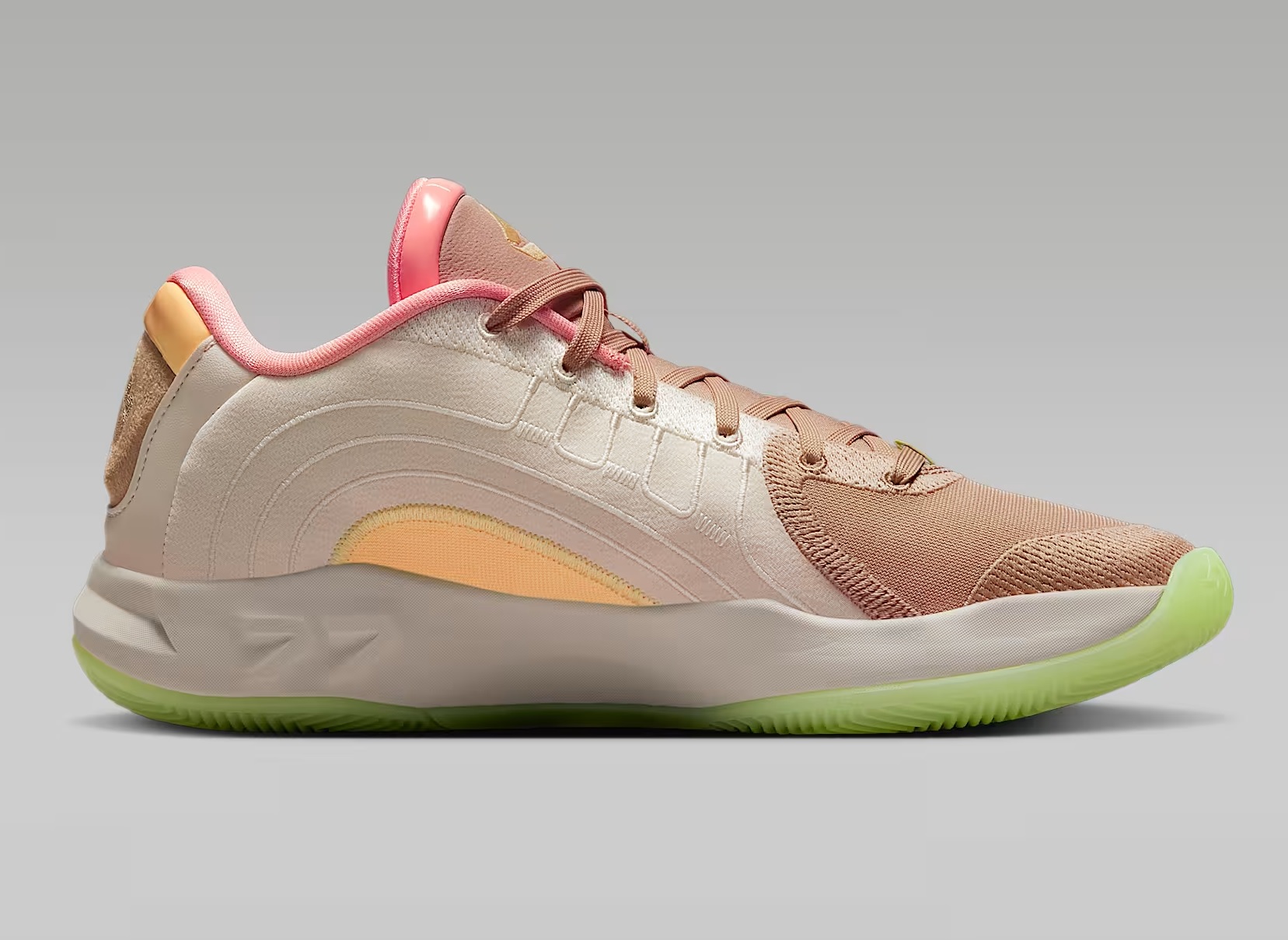 Tenis Jordan Luka 4 "Light Orewood and Tangerine"Marron/verde/naranja Hombre Tallas #26 al #28