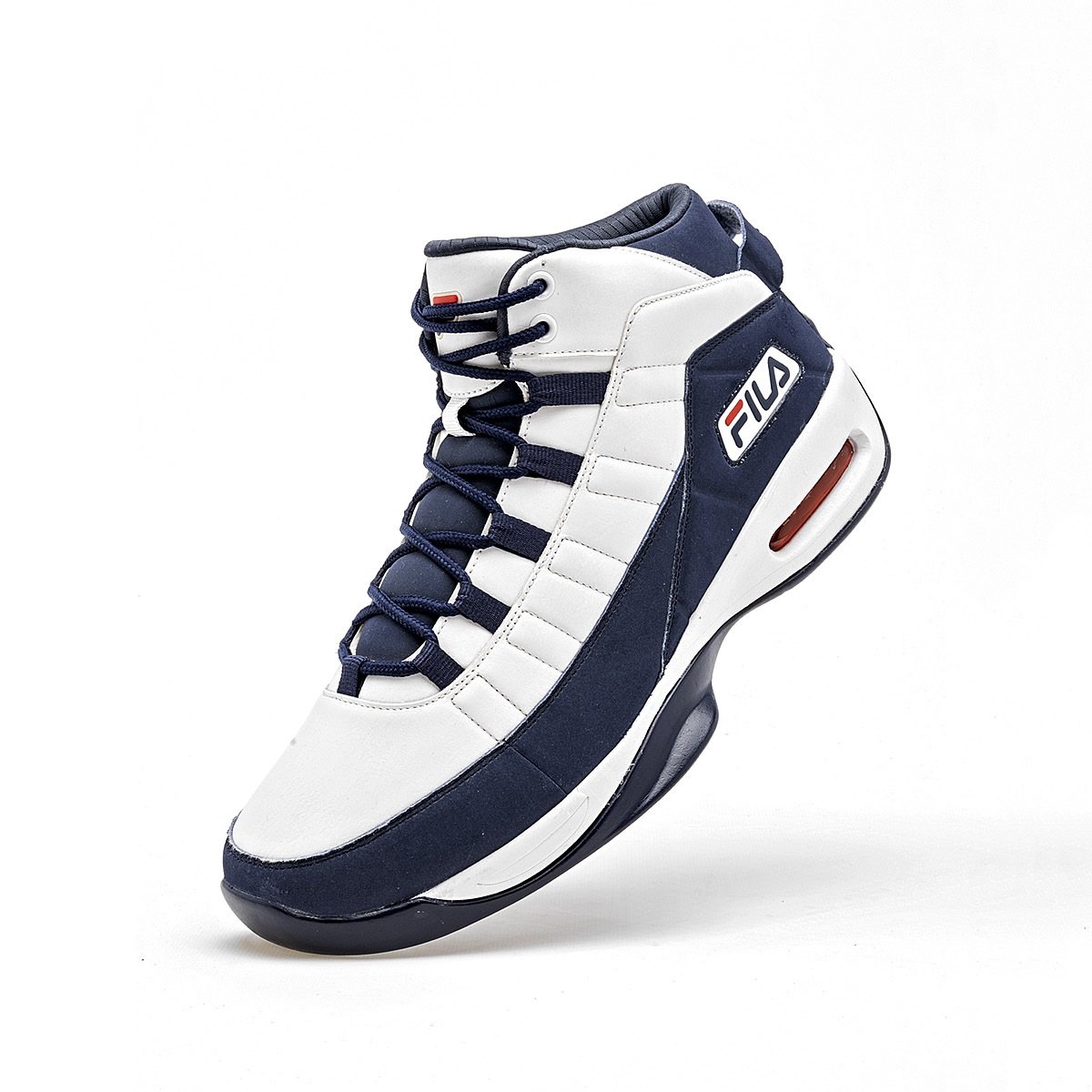 Tenis Fila Eight-Five Viz Blanco/marino Hombre Tallas #25 al #29