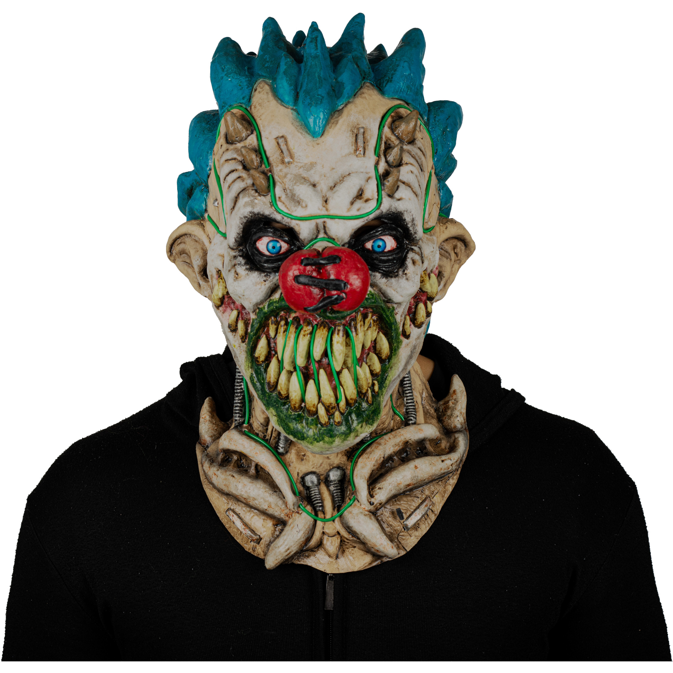 Máscara Payaso Maligno LED Clown Spikes Ghoulish Productions  Halloween