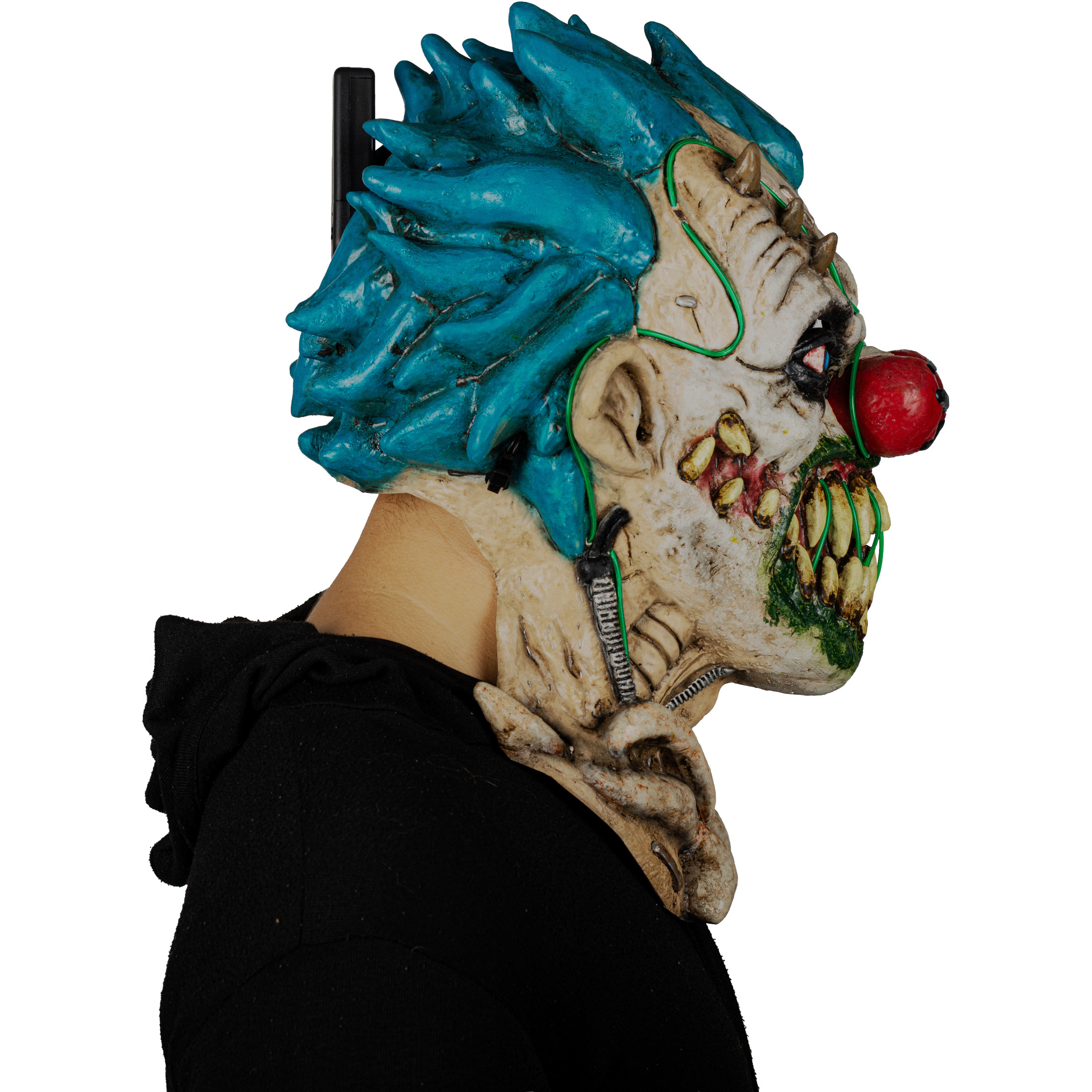 Máscara Payaso Maligno LED Clown Spikes Ghoulish Productions  Halloween