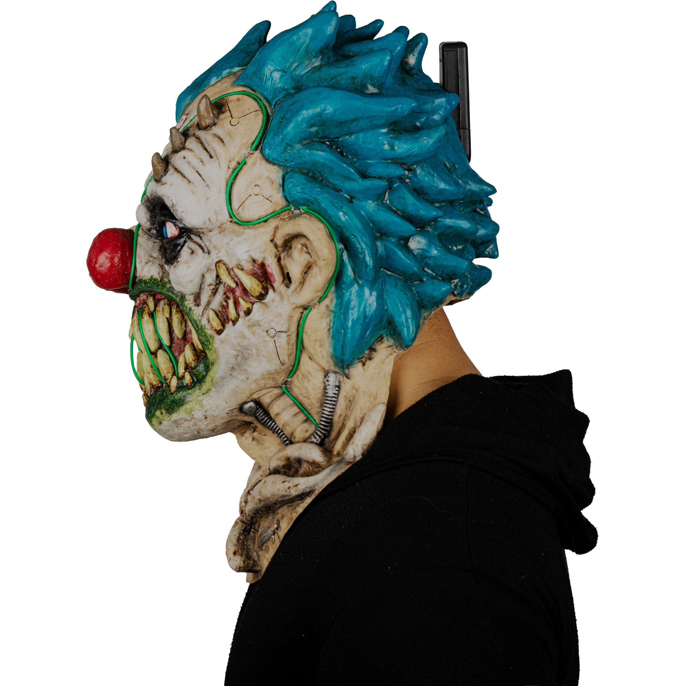 Máscara Payaso Maligno LED Clown Spikes Ghoulish Productions  Halloween