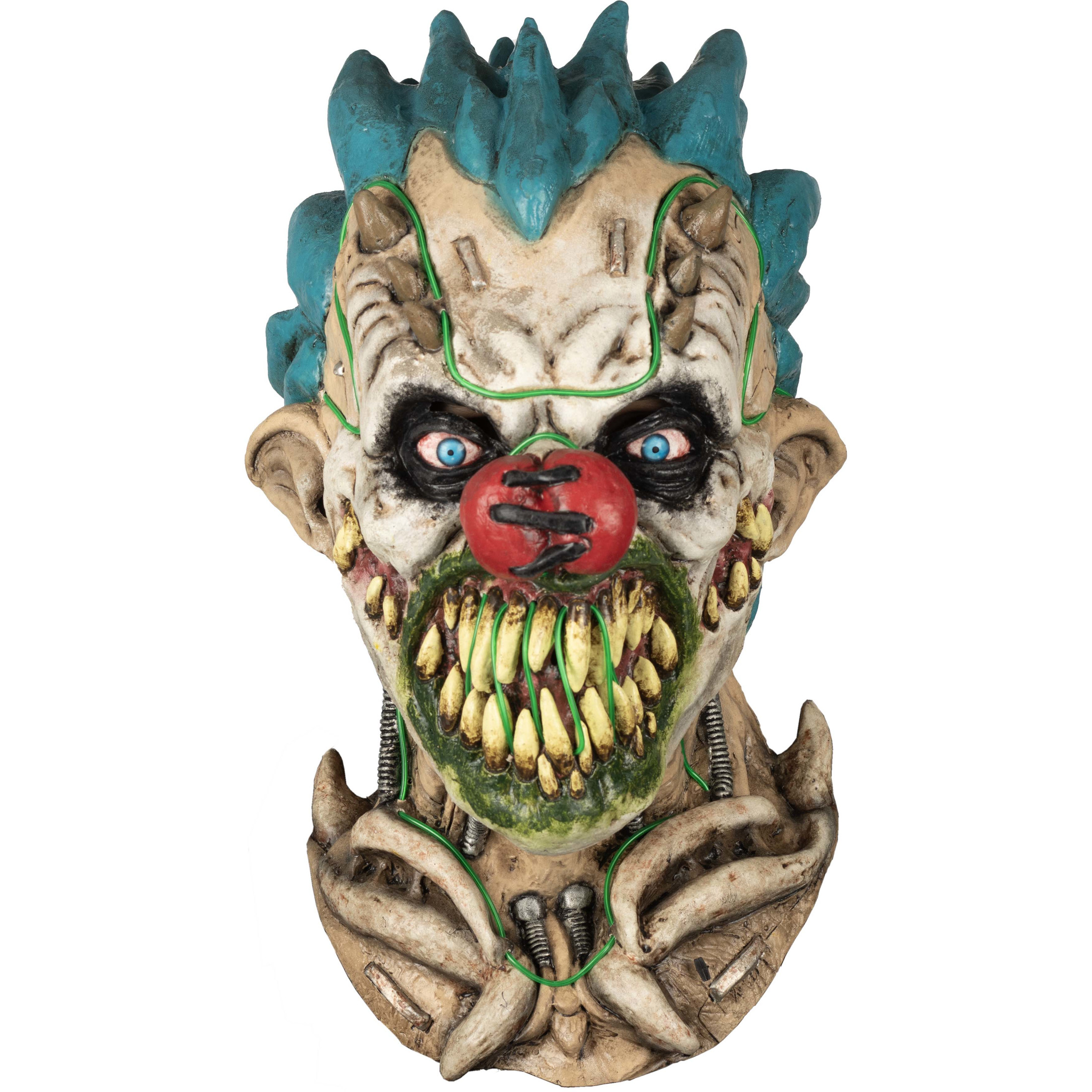 Máscara Payaso Maligno LED Clown Spikes Ghoulish Productions  Halloween