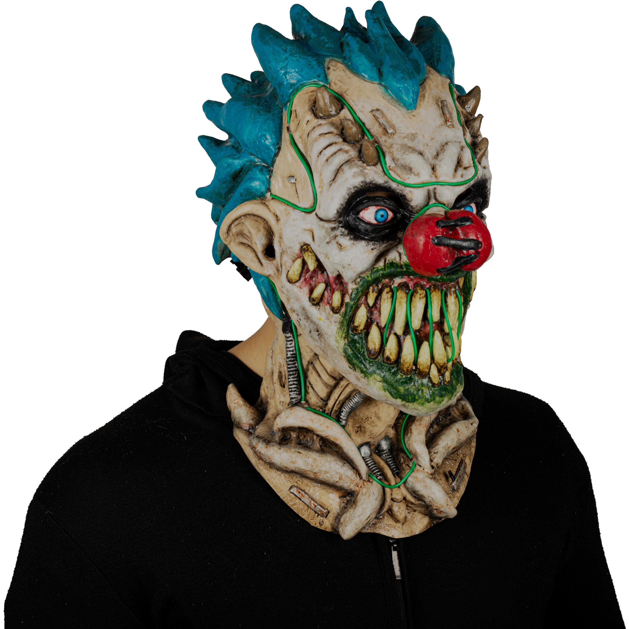 Máscara Payaso Maligno LED Clown Spikes Ghoulish Productions  Halloween