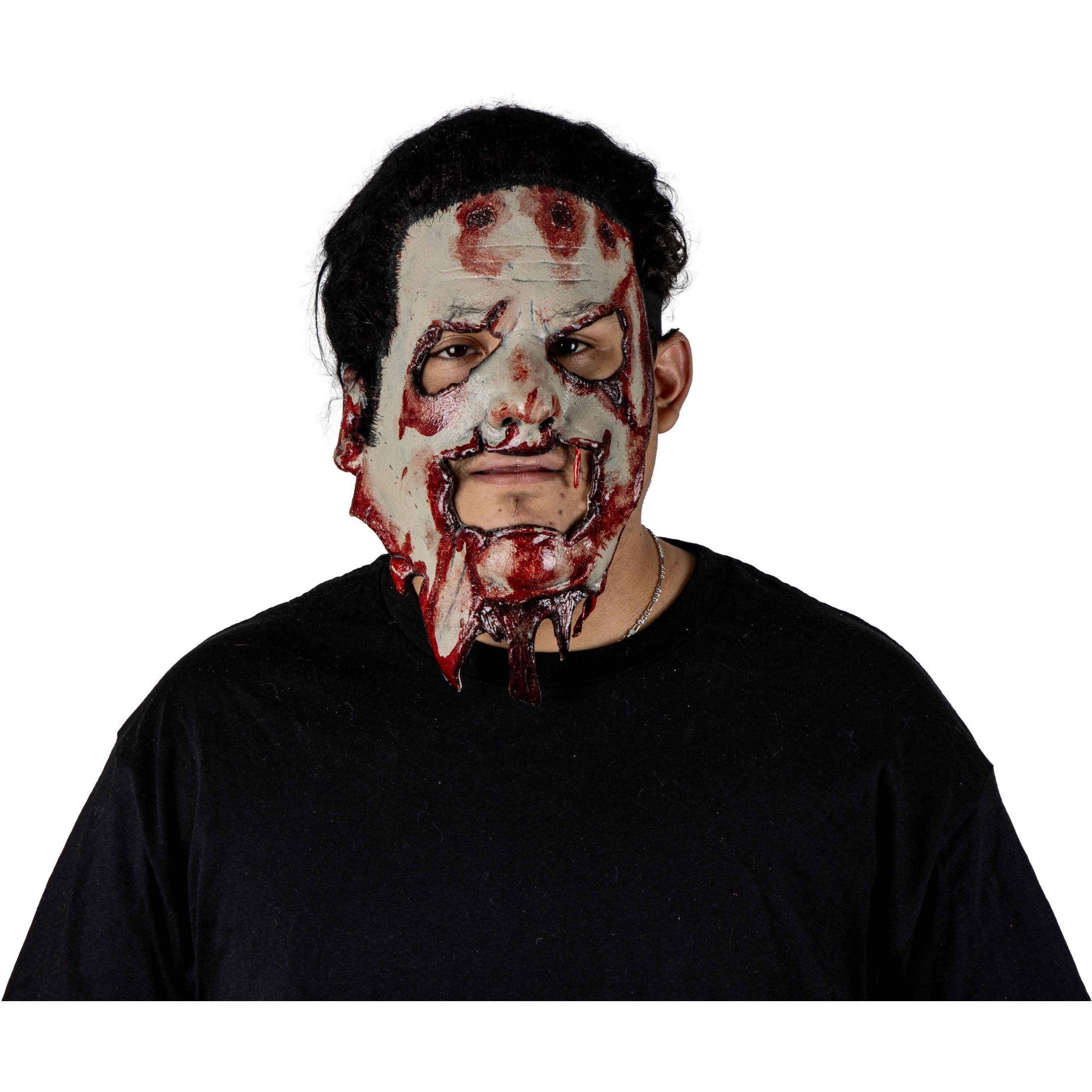Máscara Leatherface Licencia Oficial La Masacre de Texas, Trick or Treat Studios